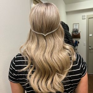 Rhinestone head piece Bella Via Design
